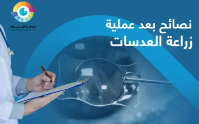 نصائح بعد عملية زراعة العدسات: دليلك الشامل لمرحلة التعافي بعد العملية